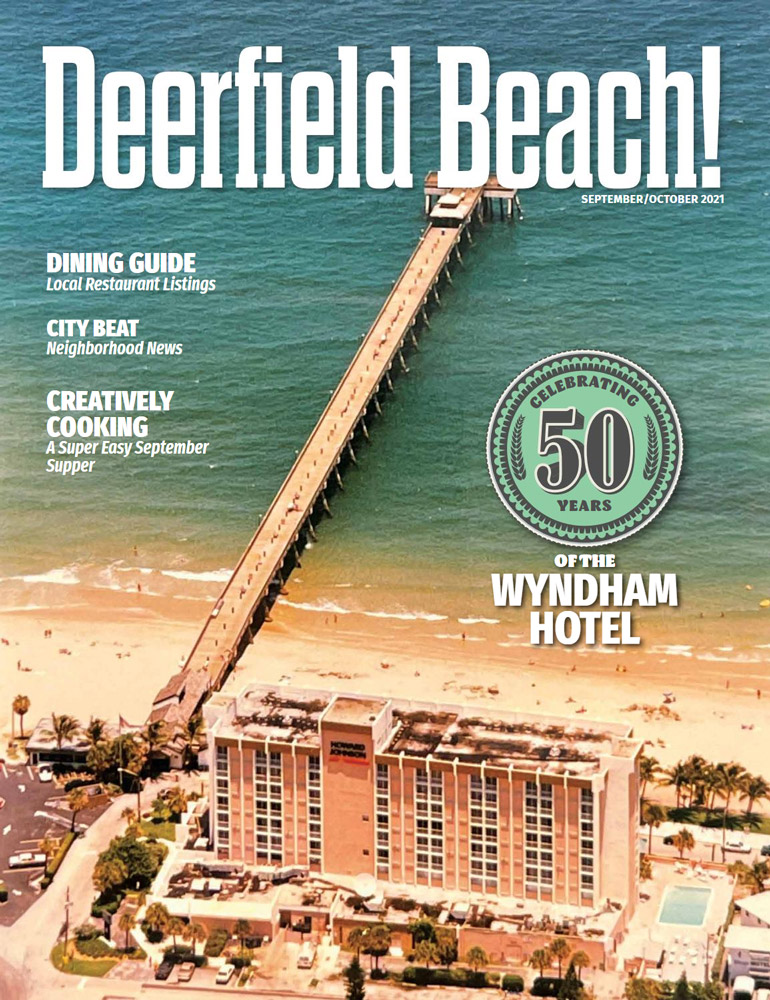 Deerfield Beach! magazine cover