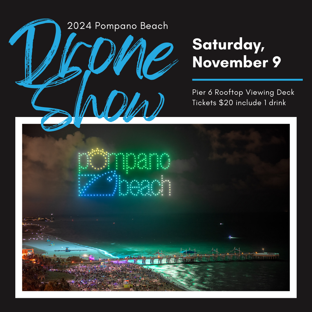 drone show in Pompano Beach